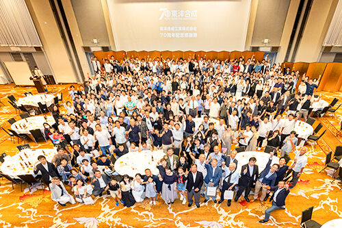 淡路工場での小学生工場見学